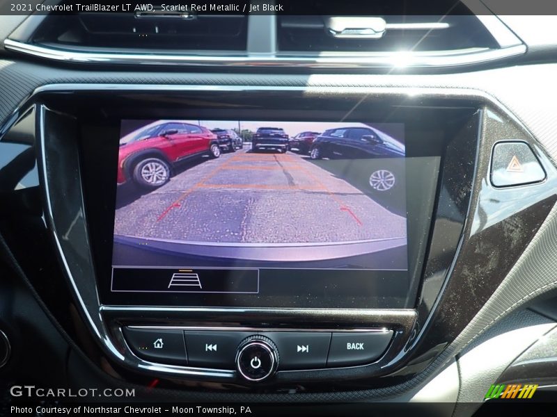 Controls of 2021 TrailBlazer LT AWD