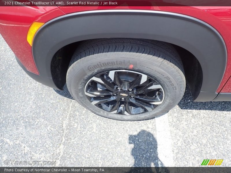 Scarlet Red Metallic / Jet Black 2021 Chevrolet TrailBlazer LT AWD