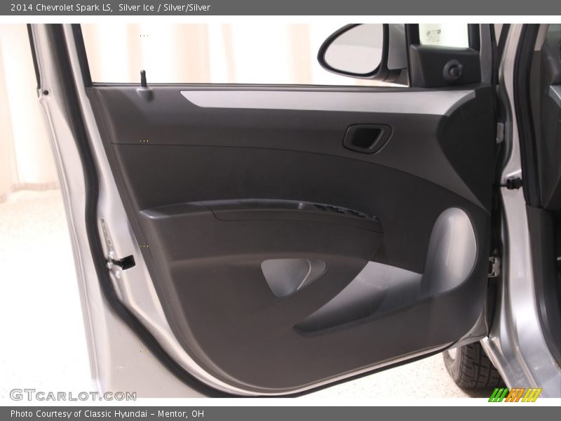 Silver Ice / Silver/Silver 2014 Chevrolet Spark LS