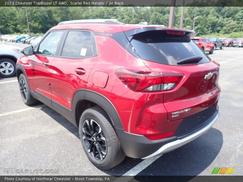 Scarlet Red Metallic / Jet Black 2021 Chevrolet TrailBlazer LT AWD