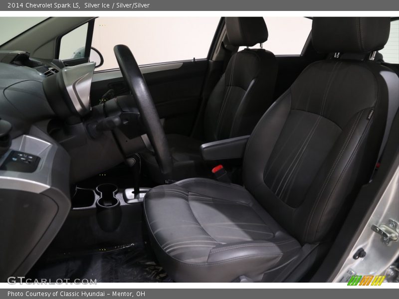 Silver Ice / Silver/Silver 2014 Chevrolet Spark LS