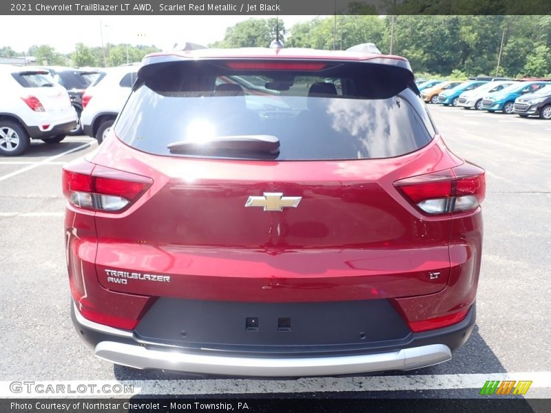 Scarlet Red Metallic / Jet Black 2021 Chevrolet TrailBlazer LT AWD
