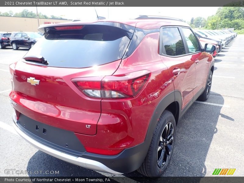 Scarlet Red Metallic / Jet Black 2021 Chevrolet TrailBlazer LT AWD