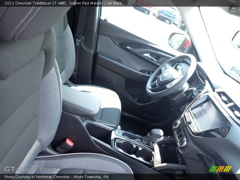 Scarlet Red Metallic / Jet Black 2021 Chevrolet TrailBlazer LT AWD