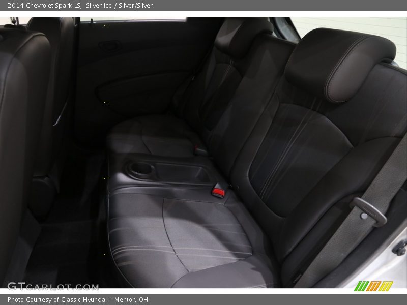 Silver Ice / Silver/Silver 2014 Chevrolet Spark LS