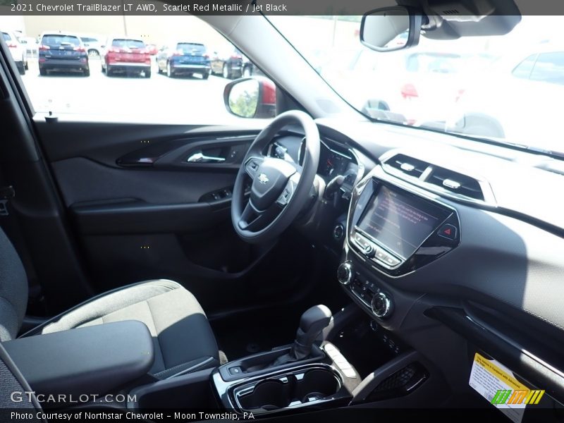 Scarlet Red Metallic / Jet Black 2021 Chevrolet TrailBlazer LT AWD