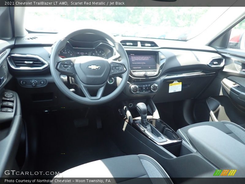 Scarlet Red Metallic / Jet Black 2021 Chevrolet TrailBlazer LT AWD
