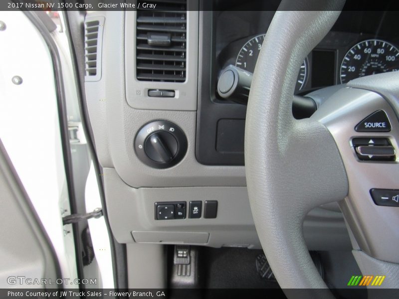 Controls of 2017 NV 1500 Cargo