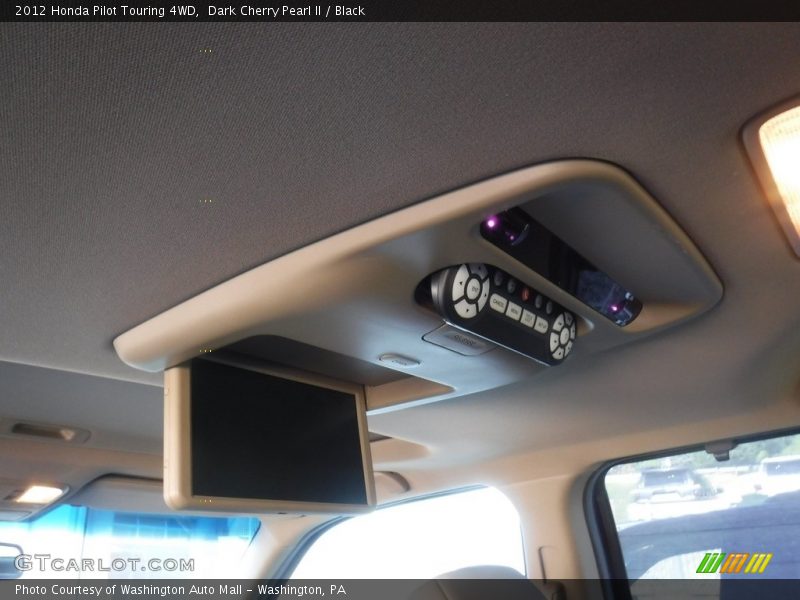 Dark Cherry Pearl II / Black 2012 Honda Pilot Touring 4WD