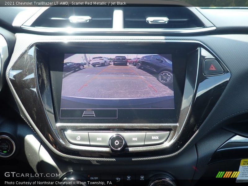 Scarlet Red Metallic / Jet Black 2021 Chevrolet TrailBlazer LT AWD