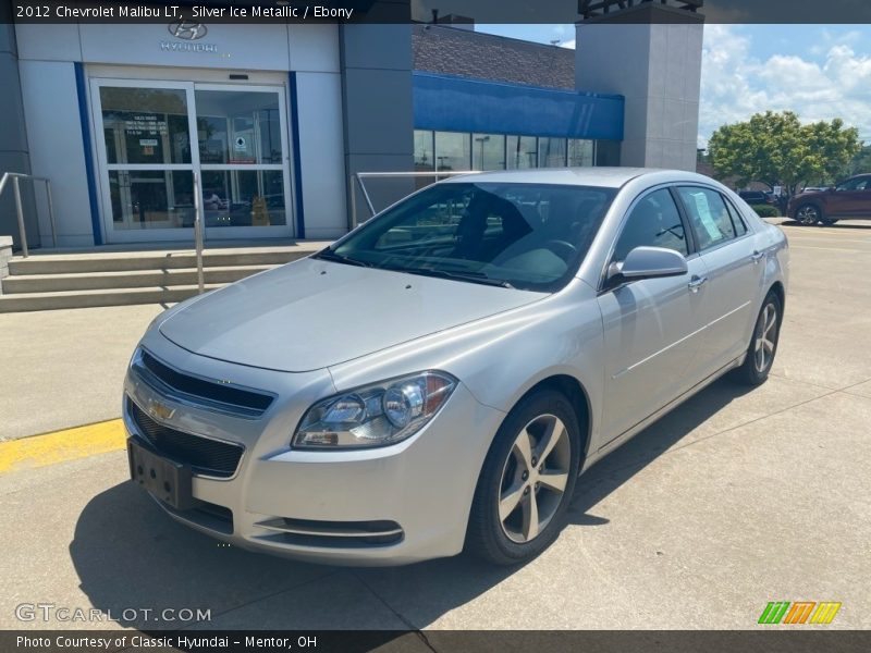 Silver Ice Metallic / Ebony 2012 Chevrolet Malibu LT