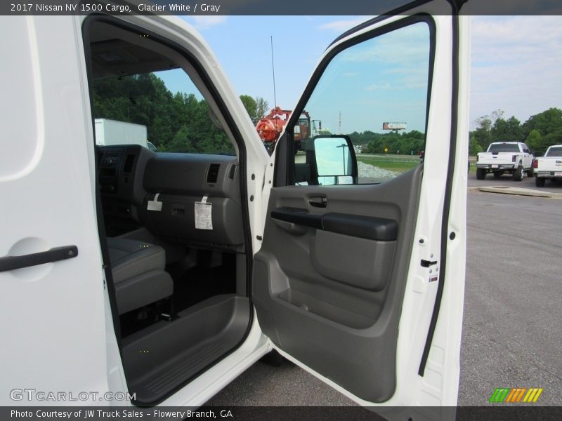 Glacier White / Gray 2017 Nissan NV 1500 Cargo