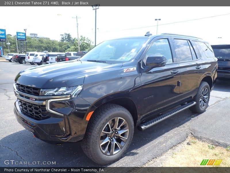 Black / Jet Black 2021 Chevrolet Tahoe Z71 4WD