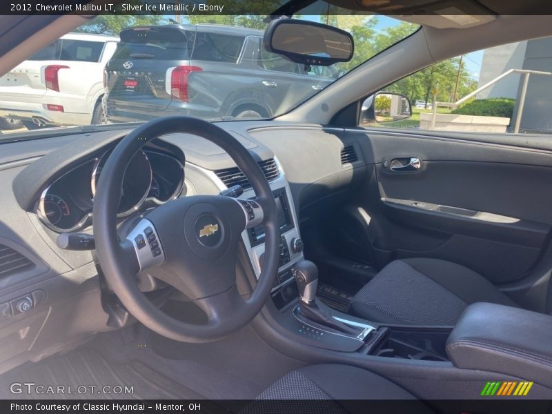 Silver Ice Metallic / Ebony 2012 Chevrolet Malibu LT