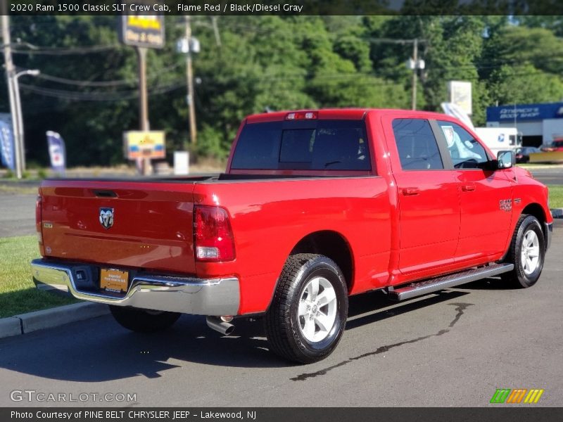 Flame Red / Black/Diesel Gray 2020 Ram 1500 Classic SLT Crew Cab