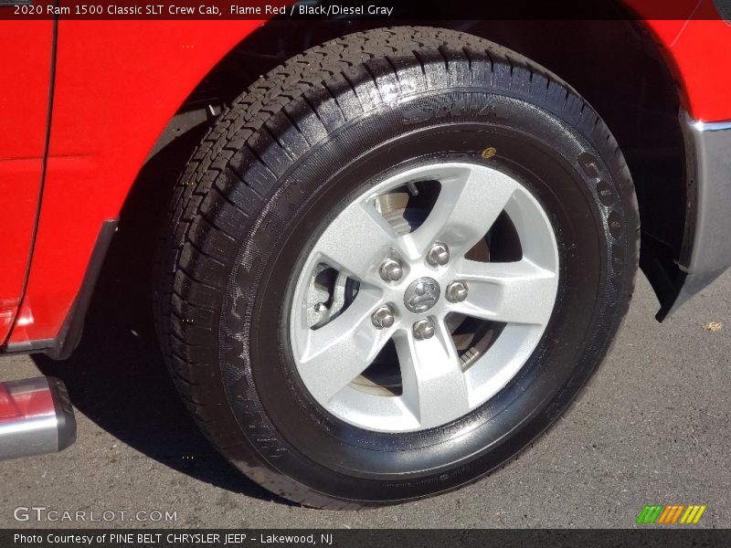Flame Red / Black/Diesel Gray 2020 Ram 1500 Classic SLT Crew Cab