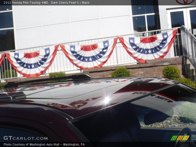 Dark Cherry Pearl II / Black 2012 Honda Pilot Touring 4WD