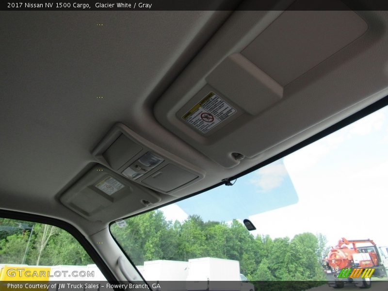 Glacier White / Gray 2017 Nissan NV 1500 Cargo
