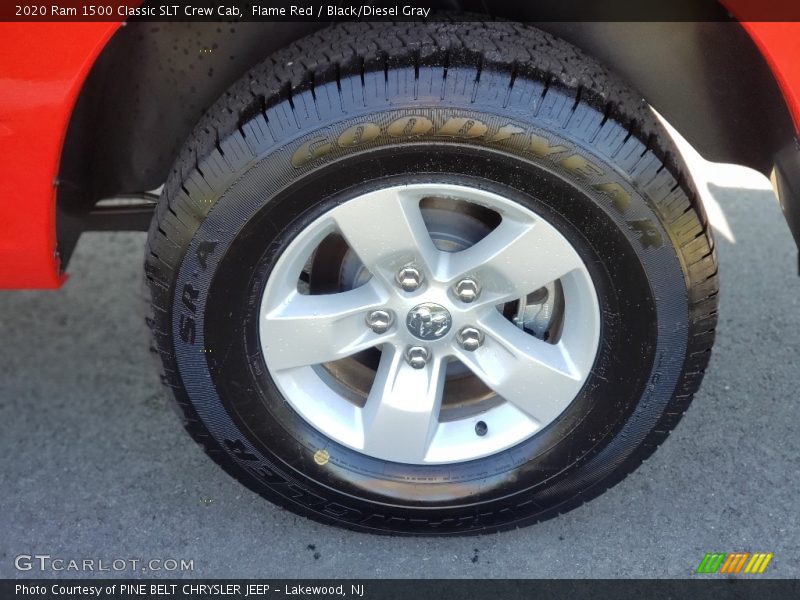 Flame Red / Black/Diesel Gray 2020 Ram 1500 Classic SLT Crew Cab