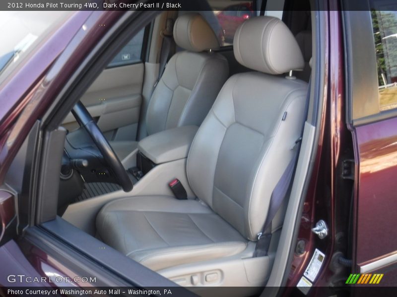 Dark Cherry Pearl II / Black 2012 Honda Pilot Touring 4WD