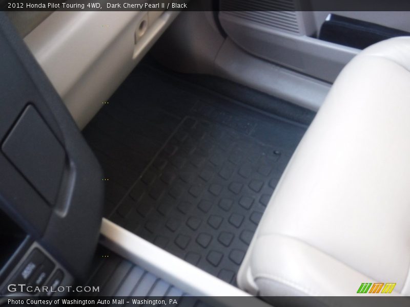 Dark Cherry Pearl II / Black 2012 Honda Pilot Touring 4WD