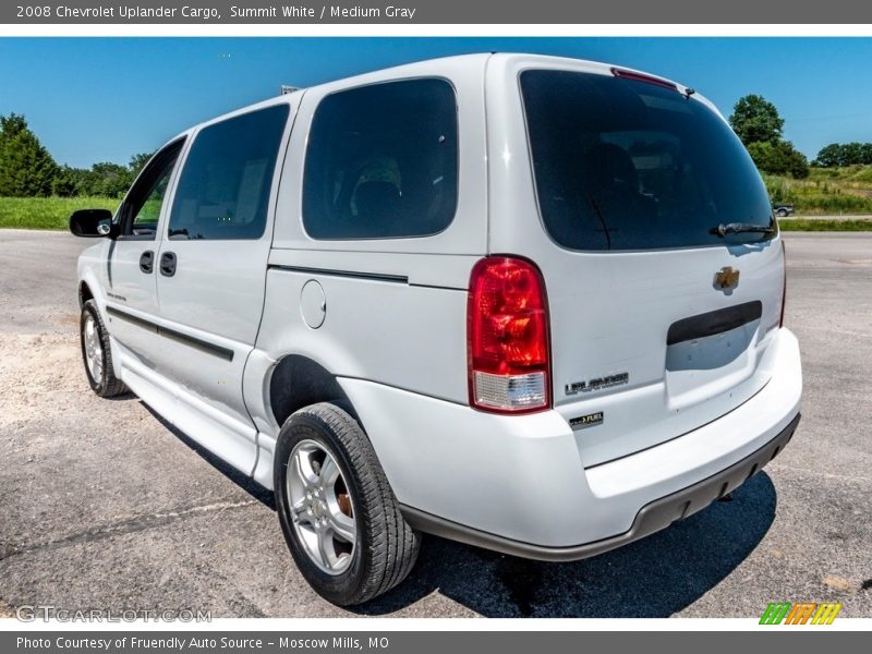 Summit White / Medium Gray 2008 Chevrolet Uplander Cargo