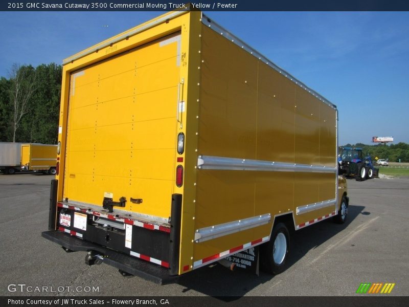 Yellow / Pewter 2015 GMC Savana Cutaway 3500 Commercial Moving Truck