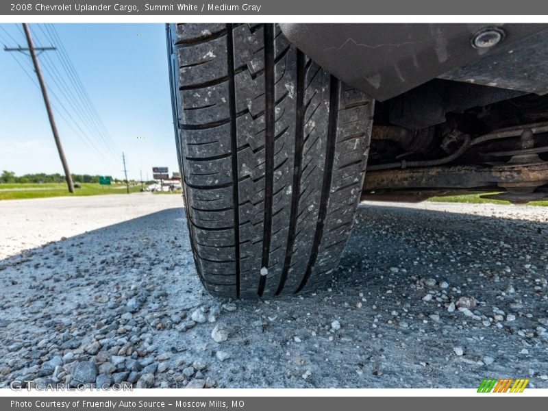 Summit White / Medium Gray 2008 Chevrolet Uplander Cargo