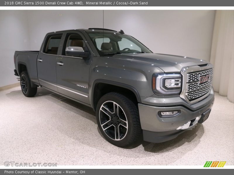  2018 Sierra 1500 Denali Crew Cab 4WD Mineral Metallic