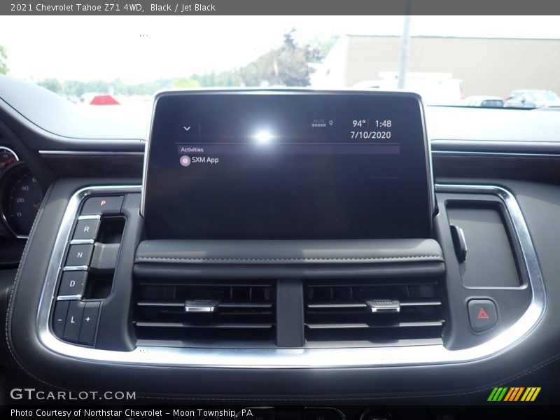 Controls of 2021 Tahoe Z71 4WD