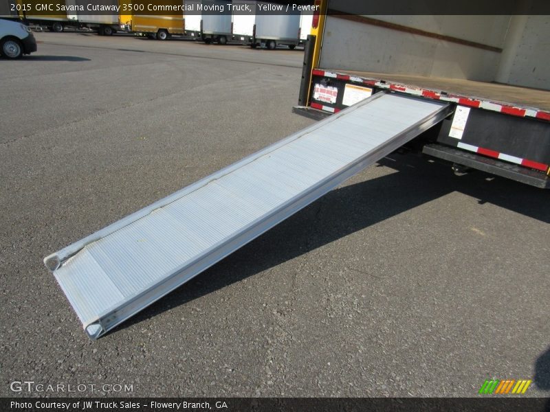 Yellow / Pewter 2015 GMC Savana Cutaway 3500 Commercial Moving Truck