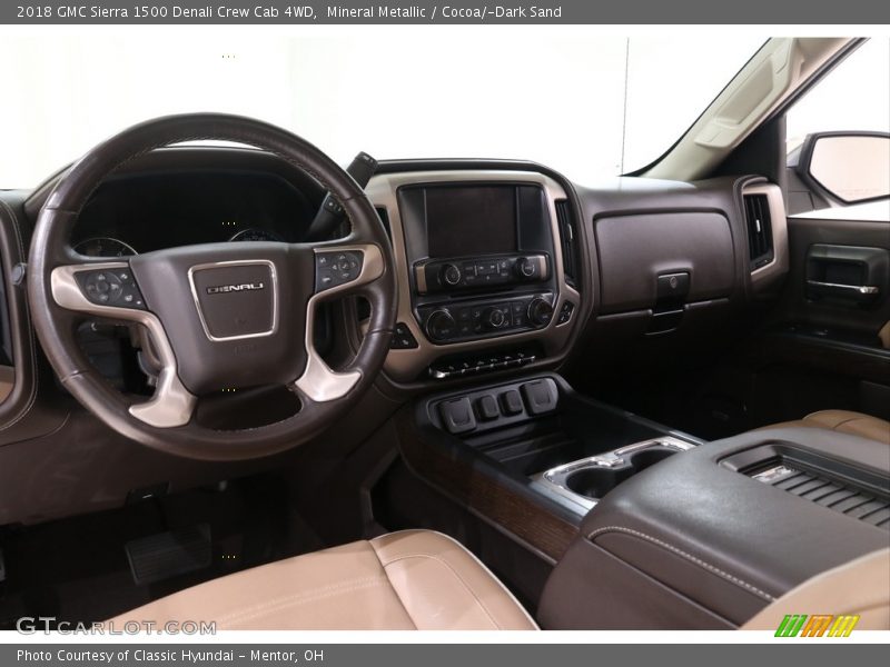 Dashboard of 2018 Sierra 1500 Denali Crew Cab 4WD