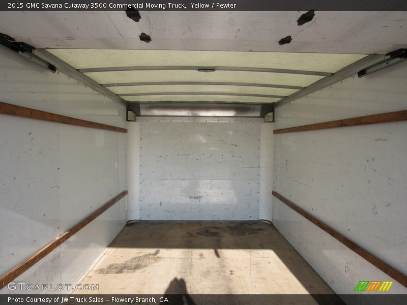 Yellow / Pewter 2015 GMC Savana Cutaway 3500 Commercial Moving Truck