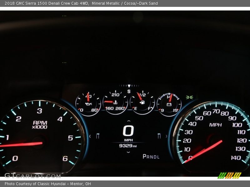  2018 Sierra 1500 Denali Crew Cab 4WD Denali Crew Cab 4WD Gauges