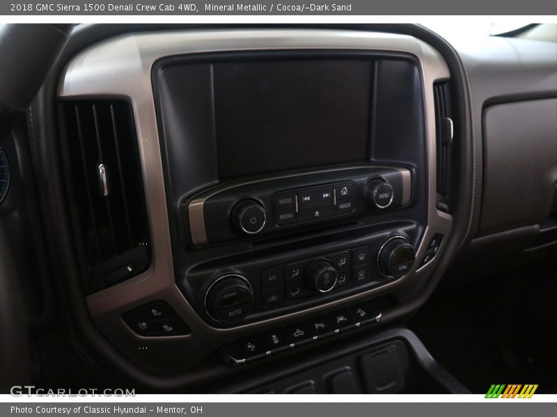 Mineral Metallic / Cocoa/­Dark Sand 2018 GMC Sierra 1500 Denali Crew Cab 4WD