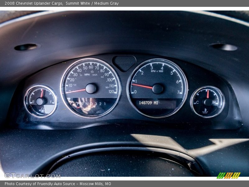 Summit White / Medium Gray 2008 Chevrolet Uplander Cargo