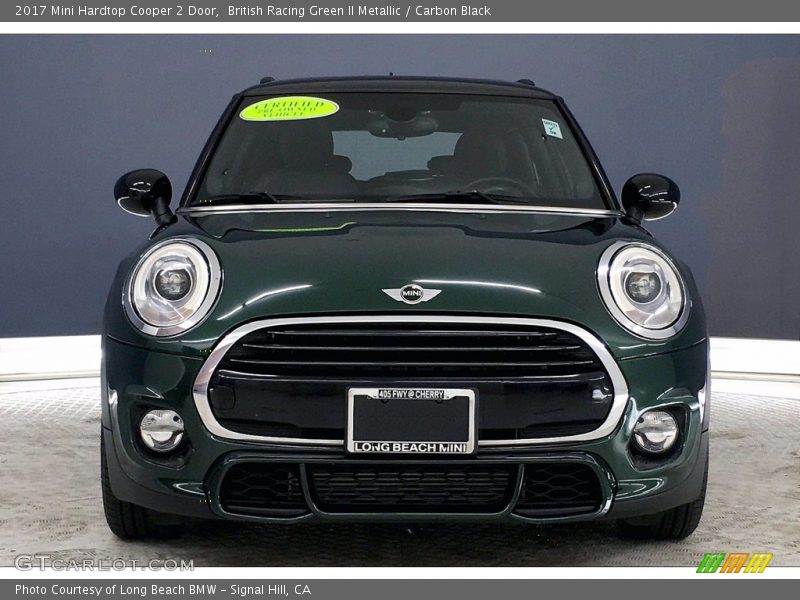 British Racing Green II Metallic / Carbon Black 2017 Mini Hardtop Cooper 2 Door