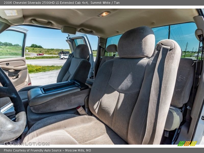 Summit White / Tan 2006 Chevrolet Silverado 2500HD LS Extended Cab 4x4