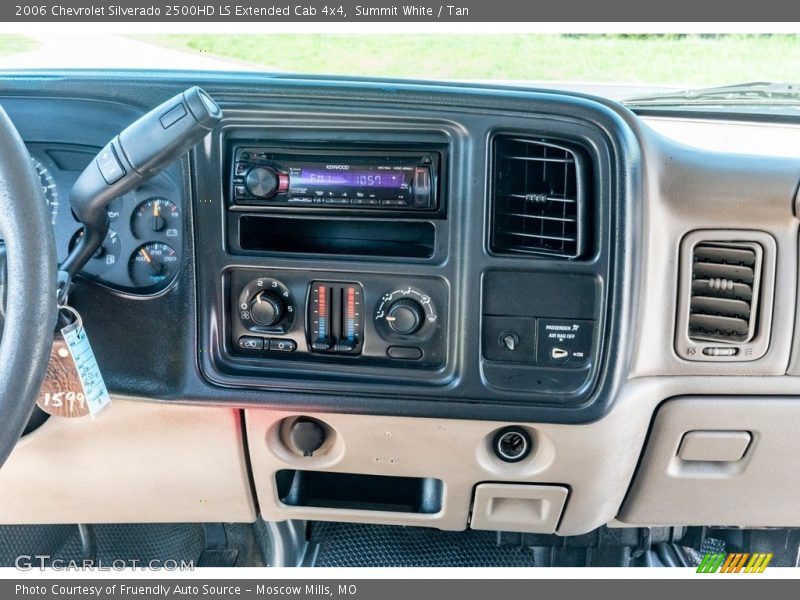 Summit White / Tan 2006 Chevrolet Silverado 2500HD LS Extended Cab 4x4