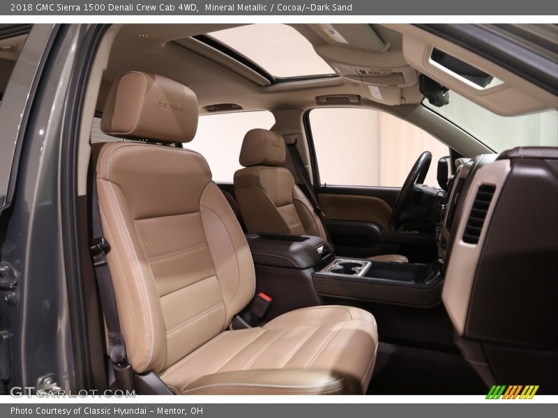 Front Seat of 2018 Sierra 1500 Denali Crew Cab 4WD