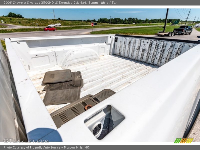 Summit White / Tan 2006 Chevrolet Silverado 2500HD LS Extended Cab 4x4