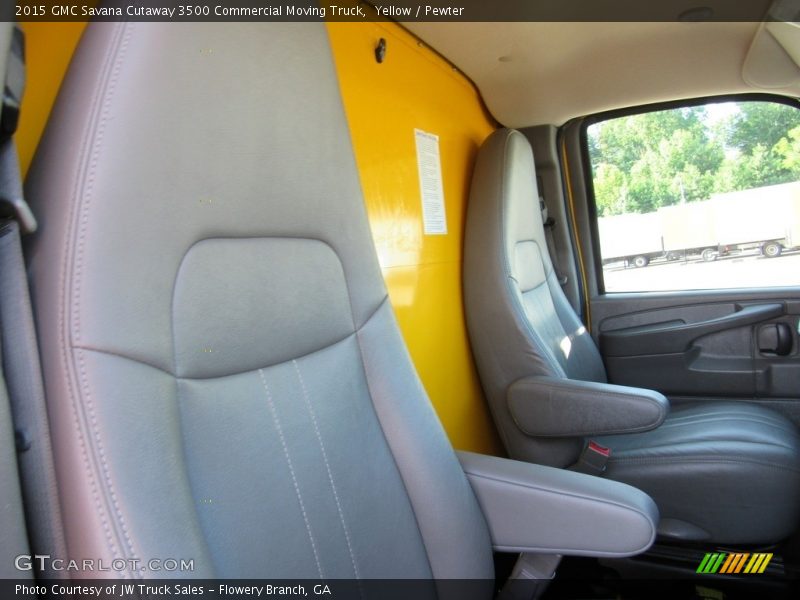 Yellow / Pewter 2015 GMC Savana Cutaway 3500 Commercial Moving Truck