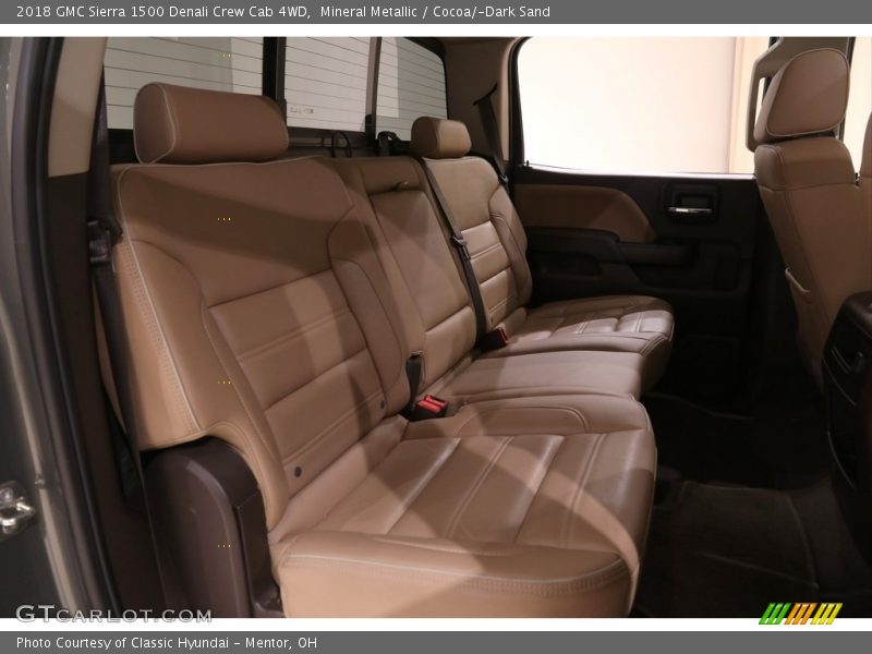 Rear Seat of 2018 Sierra 1500 Denali Crew Cab 4WD