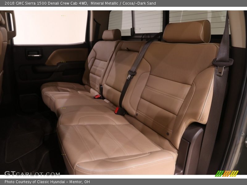 Rear Seat of 2018 Sierra 1500 Denali Crew Cab 4WD