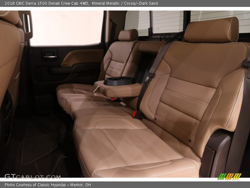 Rear Seat of 2018 Sierra 1500 Denali Crew Cab 4WD