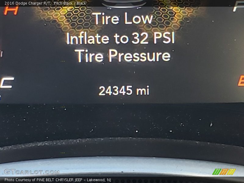 Pitch Black / Black 2016 Dodge Charger R/T