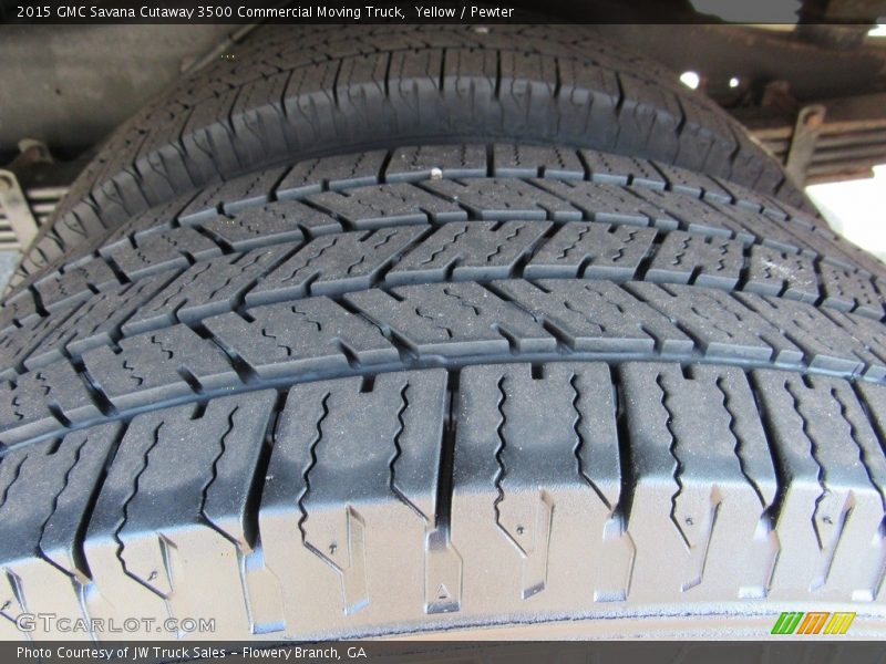 Yellow / Pewter 2015 GMC Savana Cutaway 3500 Commercial Moving Truck