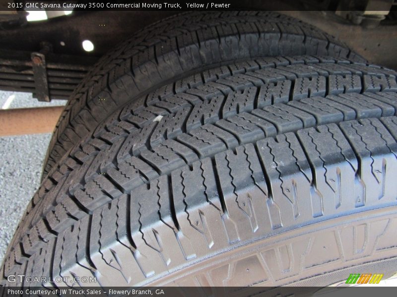 Yellow / Pewter 2015 GMC Savana Cutaway 3500 Commercial Moving Truck