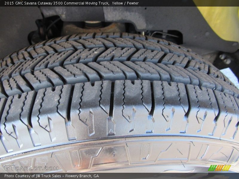 Yellow / Pewter 2015 GMC Savana Cutaway 3500 Commercial Moving Truck