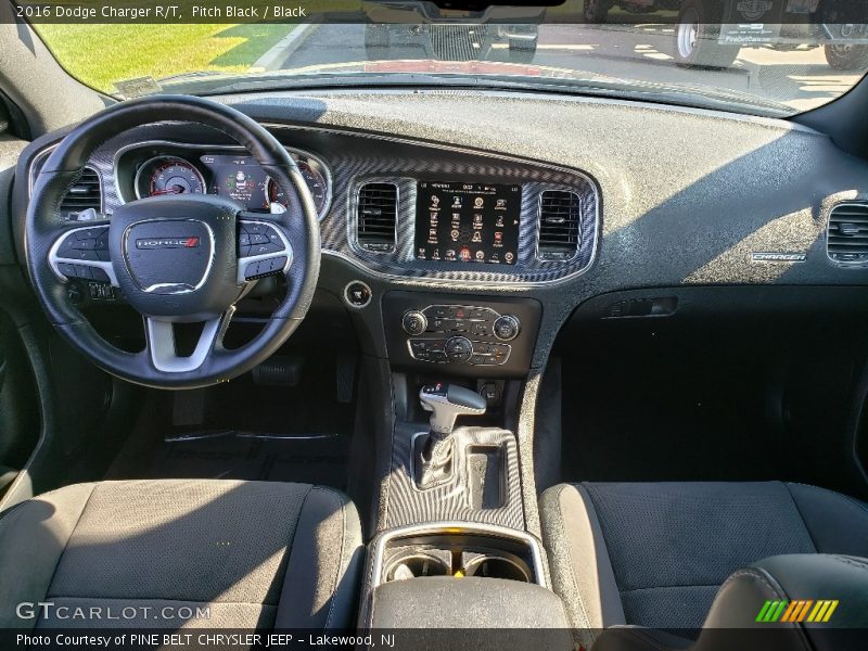 Pitch Black / Black 2016 Dodge Charger R/T